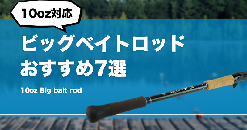 10oz対応ビッグベイトロッドおすすめ7選！ジャイアントベイトが投げれるロッドを厳選！ | タックルノート