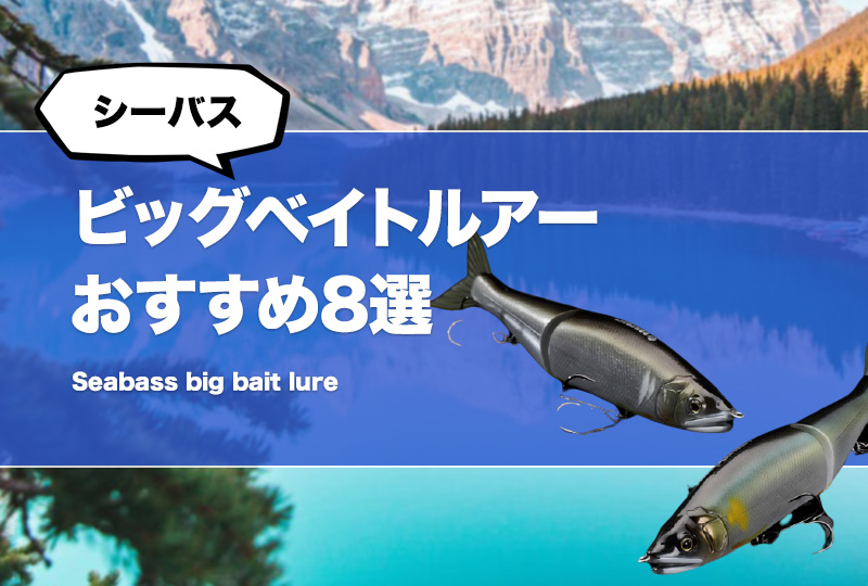 シーバス用ビッグベイトルアーおすすめ12選！人気のあるルアーはどれ？ | タックルノート