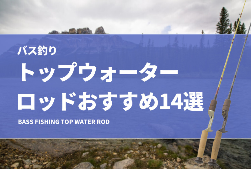 トップウォーターロッドおすすめ14選！安い専用バスロッドも！ | タックルノート