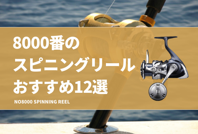 8000番のスピニングリールおすすめ12選！用途や対象魚を紹介！シマノやダイワの安い機種もあり！ タックルノート