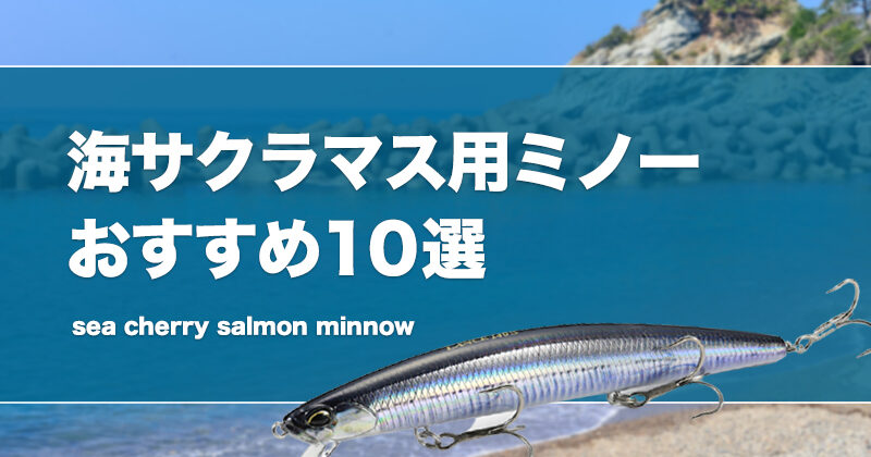 海サクラマス用ミノーおすすめ10選！色（カラー）や重さの選び方や