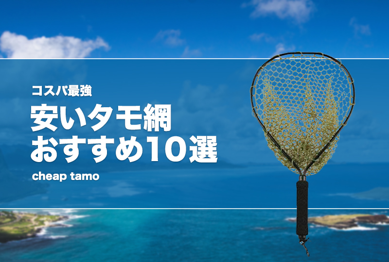 コスパ最強！安いタモ網おすすめ10選！釣りで使える激安ランディングネットを厳選！ タックルノート