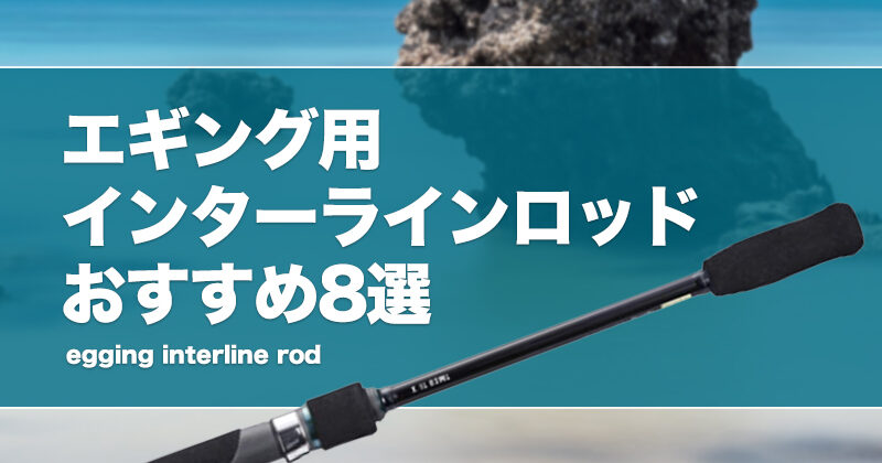 エギング用インターラインロッドおすすめ8選！感度等のメリットデメリットを解説！ | タックルノート