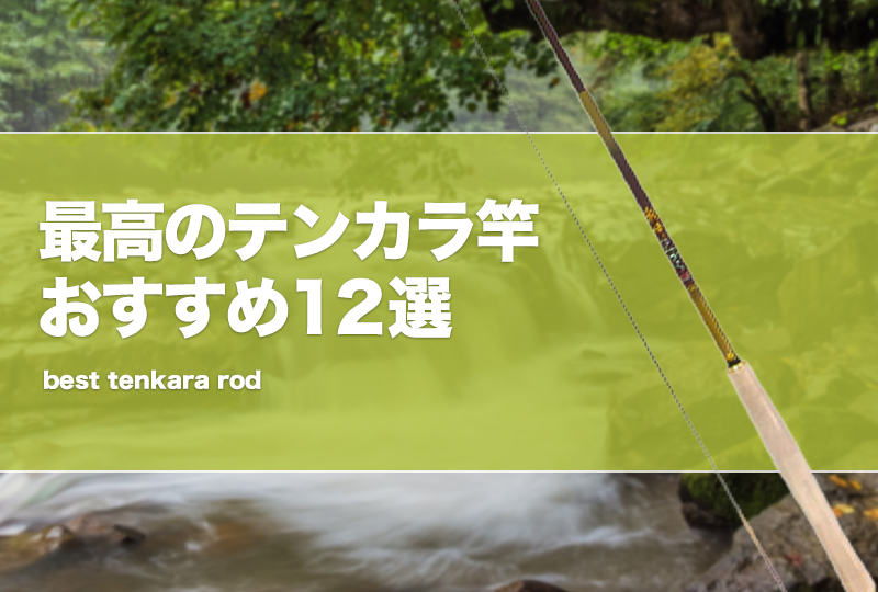 最高のテンカラ竿おすすめ12選！長さ等のテンカラロッドの選び方も紹介！ | タックルノート