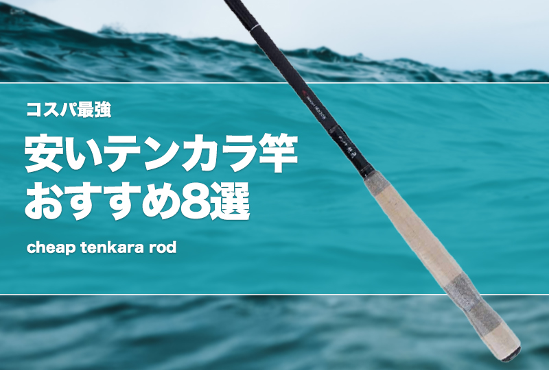 コスパ最強！安いテンカラ竿おすすめ8選！初心者や入門に最適な激安竿を厳選！ | タックルノート