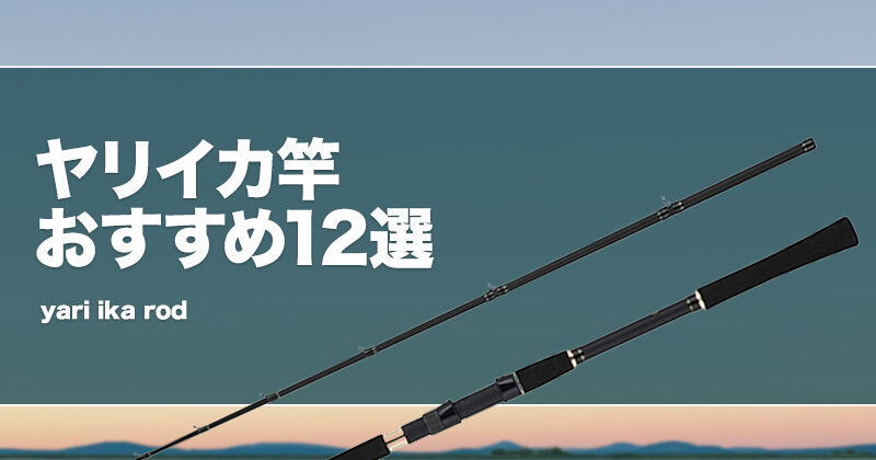 ヤリイカ竿おすすめ12選！シマノやダイワ等のロッドも！代用はある ...